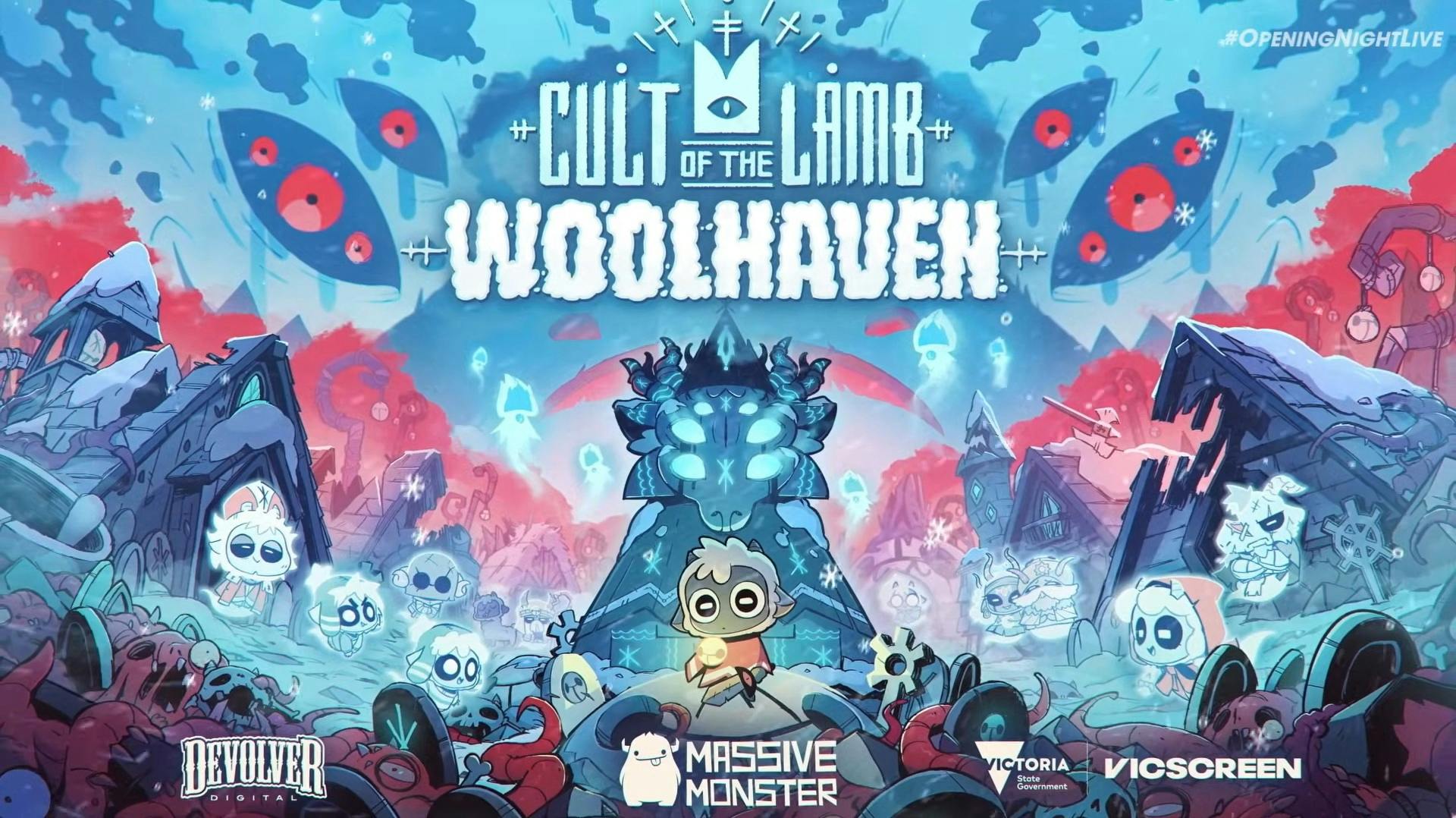 Cult of the Lamb-uitbreiding Woolhaven arriveert in januari