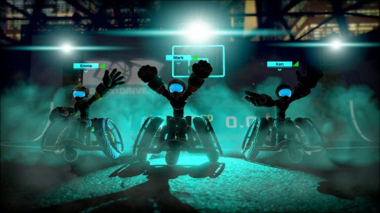 Drag X Drive lijkt geen lokale multiplayer te hebben