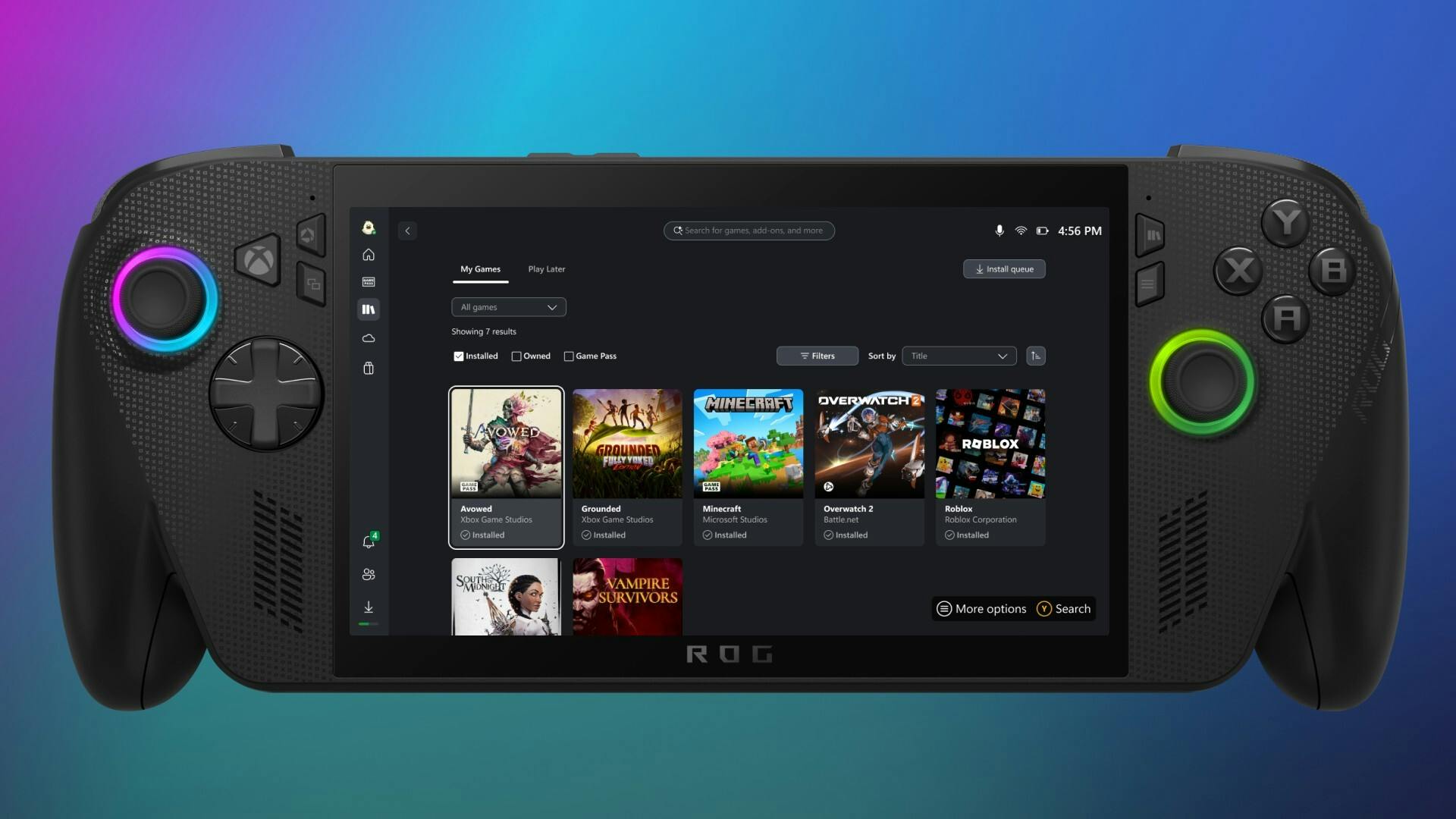 ROG Xbox Ally-handhelds arriveren op 16 oktober