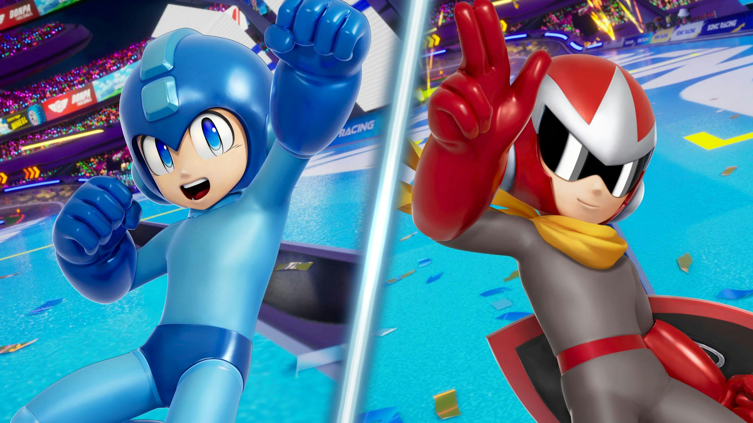 Mega Man-dlc bevestigd voor Sonic Racing: Crossworlds