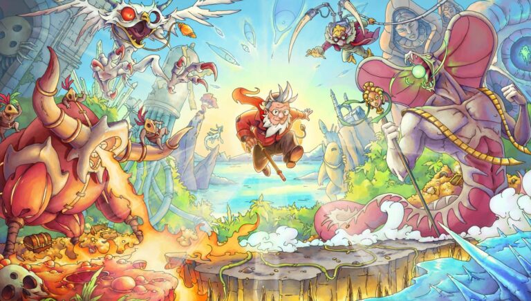 Platformer The Eternal Life of Goldman valt op door handgetekende graphics