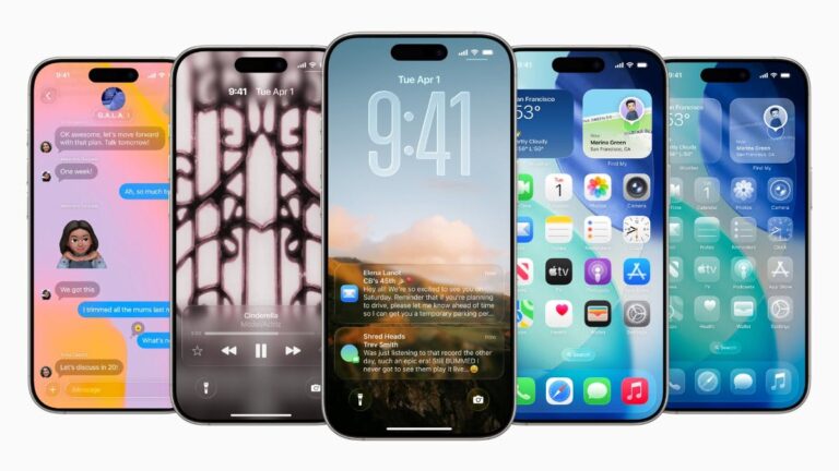 Het nieuwe iOS 26 besturingssysteem geeft een nieuwe look aan je iPhone