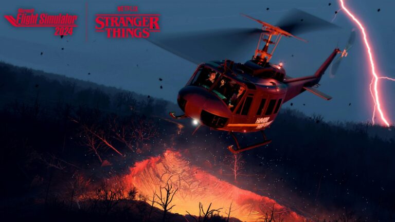 Gratis Stranger Things-dlc voor Microsoft Flight Simulator 2024 beschikbaar
