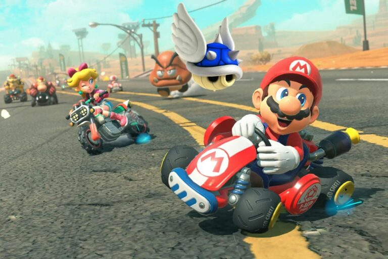 Mario Kart World-update toont gevonden P-Switches op de kaart