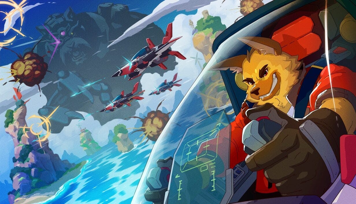 Star Fox-achtige Wild Blue laat van zich zien