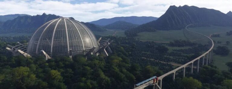 Microsoft Flight Simulator-spelers kunnen straks Jurassic World bezoeken