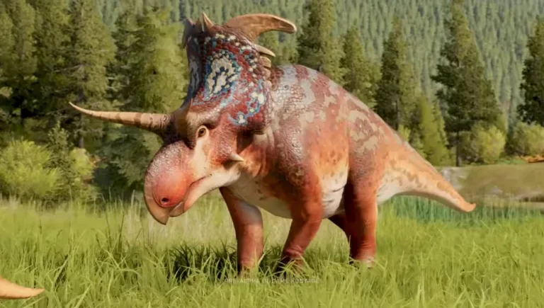 Nieuwe Jurassic World Evolution 3-trailer licht de Lokiceratops uit
