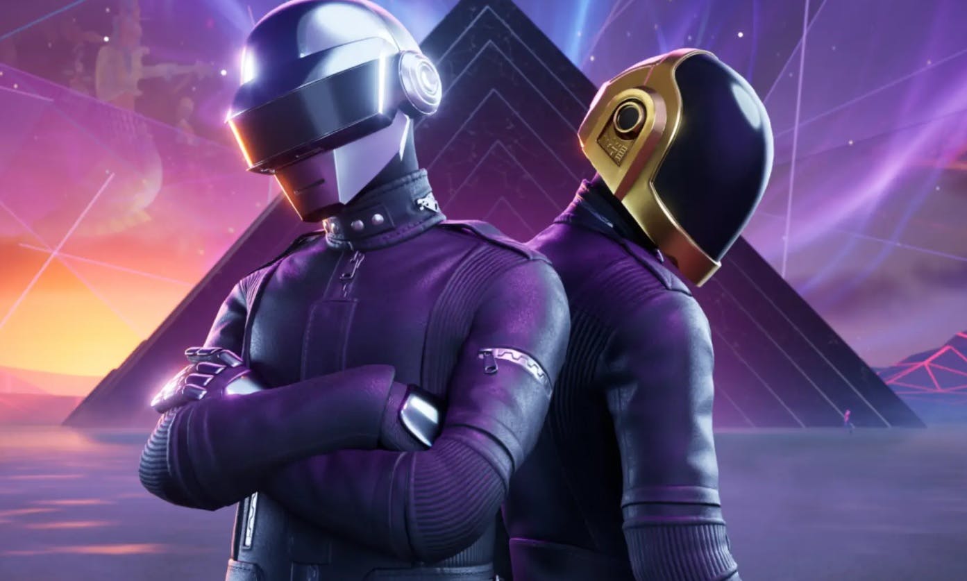 Daft Punk-ervaring komt aankomend weekend naar Fortnite