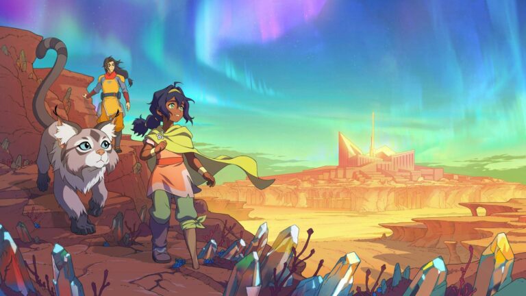 Check de eerste illustratie van animatieserie Avatar: Seven Havens
