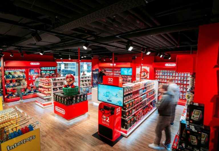 De eerste Nintendo-shop in de Benelux is geopend