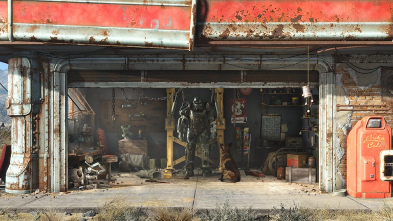 Setfoto’s van Fallout-televisieserie tonen Red Rocket-station