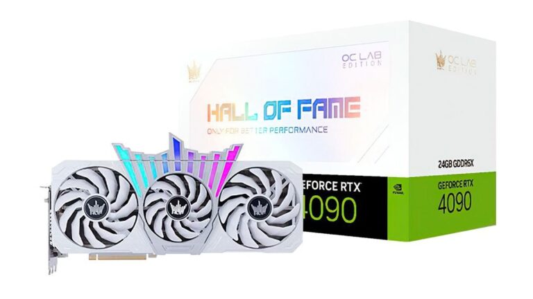 Galax’ HOF-variant van RTX 4090 verbruikt tot 666 watt