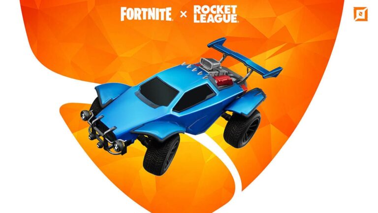 Rocket League-auto komt naar Fortnite Battle Royale