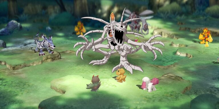 Tactische gevechten in Digimon Survive