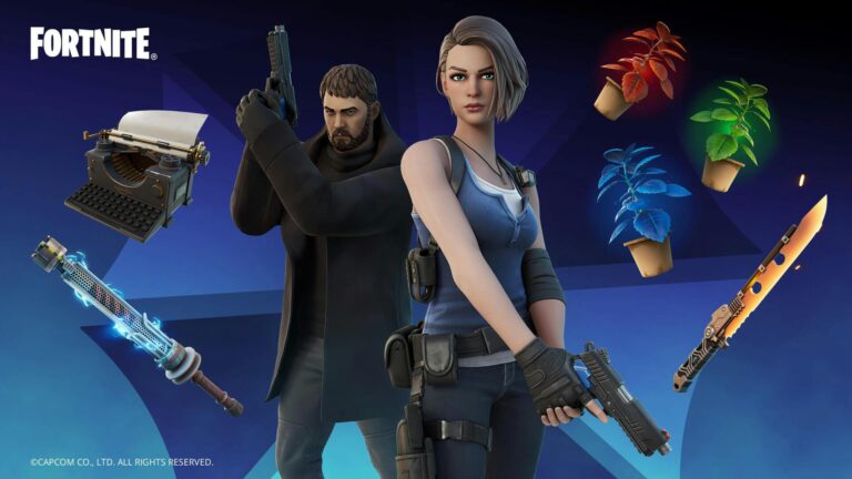 Resident Evil-personages Jill en Chris nu beschikbaar in Fortnite