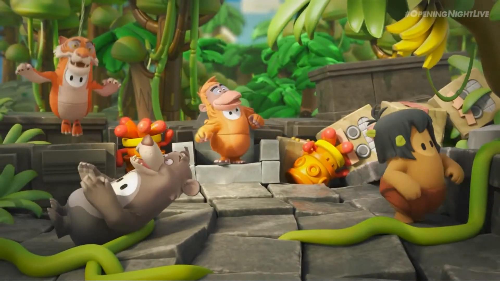 The Jungle Book-skins komen naar Fall Guys