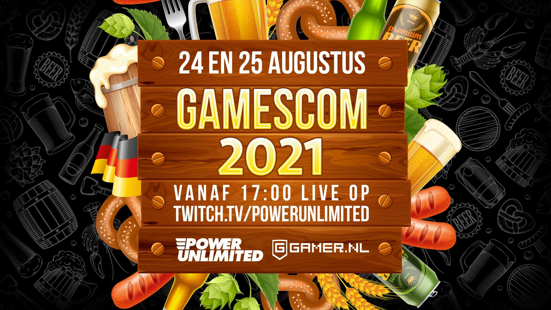 Check alles van Gamescom live met Gamer.nl en Power Unlimited!