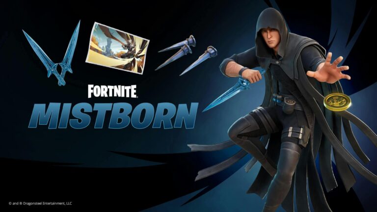 Personage uit Mistborn-boekenreeks verschenen in Fortnite