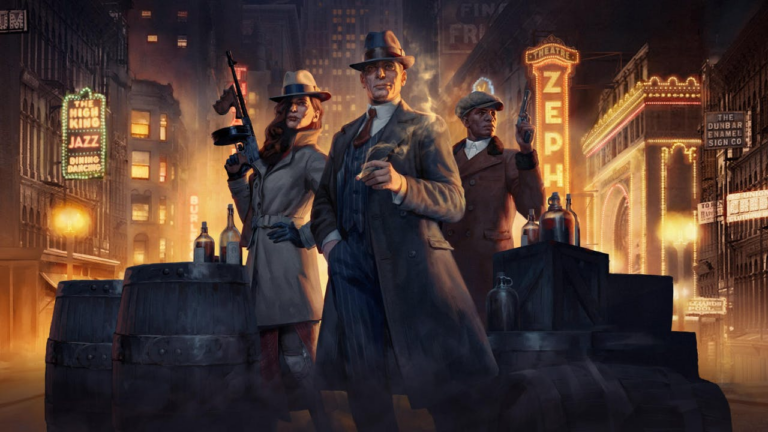 Vijf verschillende gamers die Empire of Sin moeten spelen
