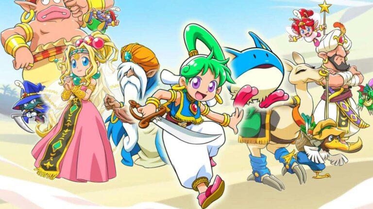 De eerste beelden van Wonder Boy: Asha in Monster World