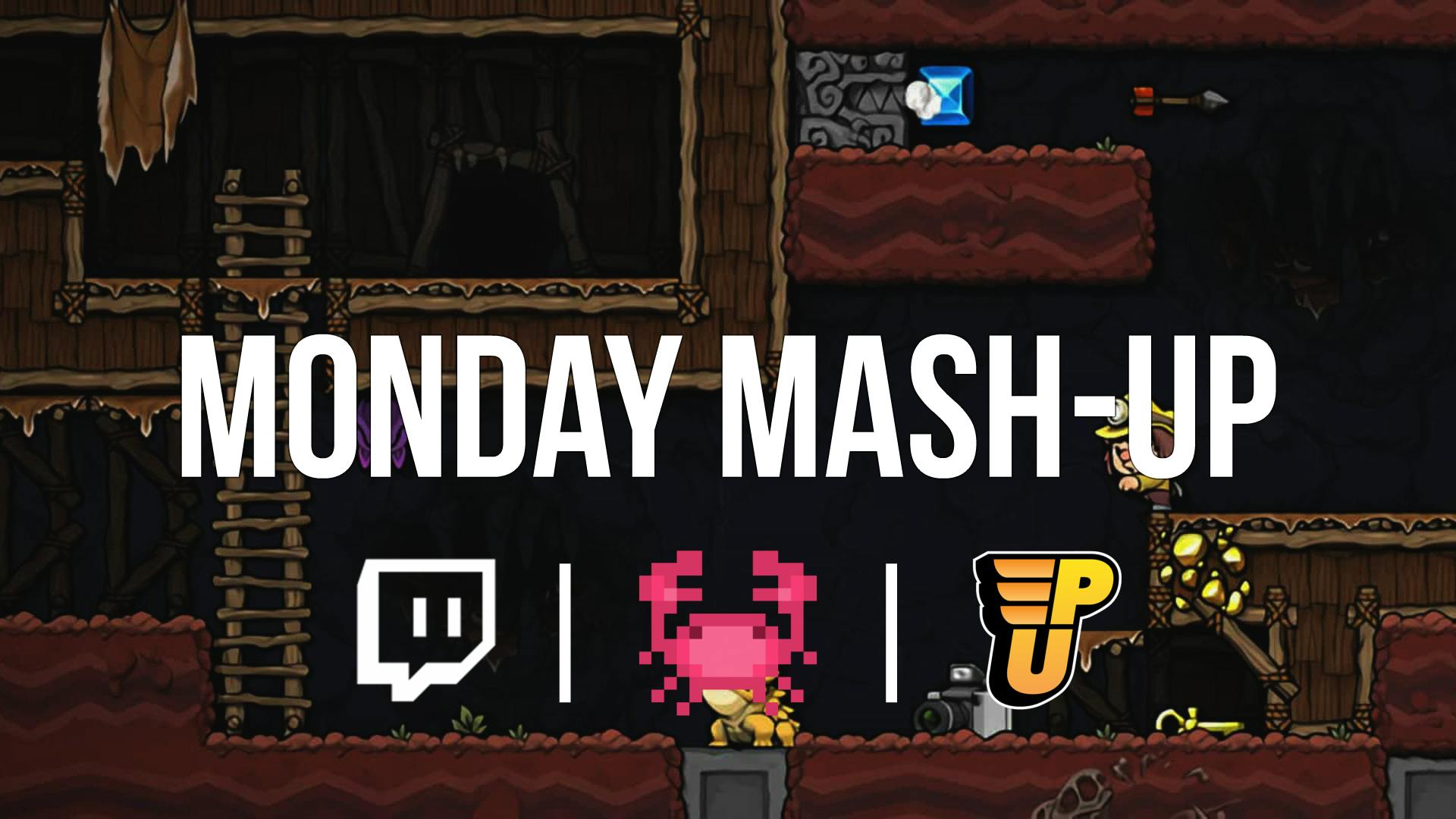 Live om 14:30 uur: Monday Mash-up met Spelunky 2 en Mario