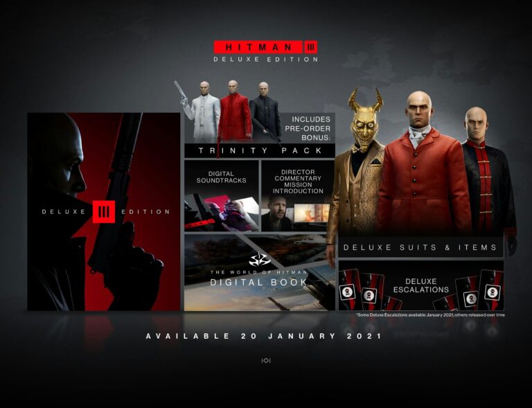 Hitman 3 verschijnt op 20 januari 2021