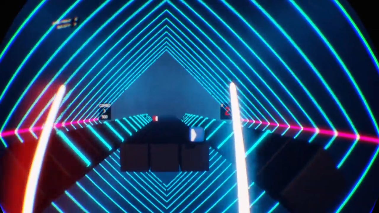 Dreams-speler maakt Beat Saber na in vr