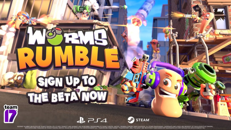 Worms Rumble onthuld voor PS4 en Steam