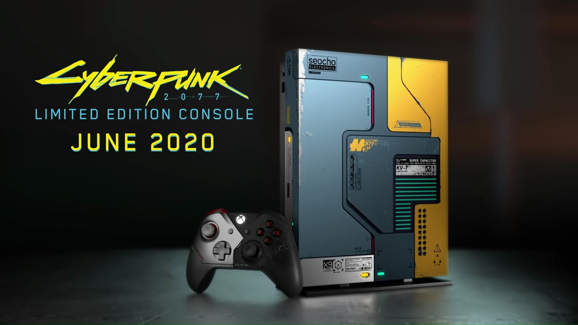 Limited edition Cyberpunk 2077-Xbox One X onthuld
