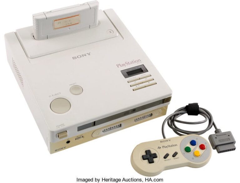 Koper Nintendo PlayStation-prototype bekend