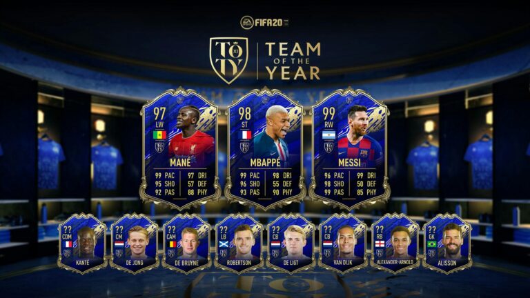 Nederland hoofdleverancier van het Fifa 20 Team of the Year