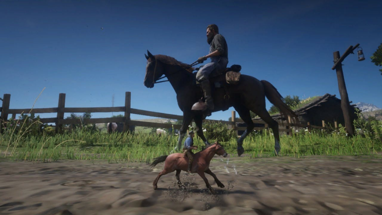 Word een minuscule of gigantische cowboy met Red Dead Redemption 2-mod