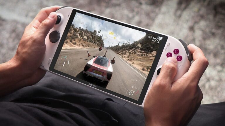 Aokzoe A1 Pro-handheld draait op Ryzen 7 7840U-apu