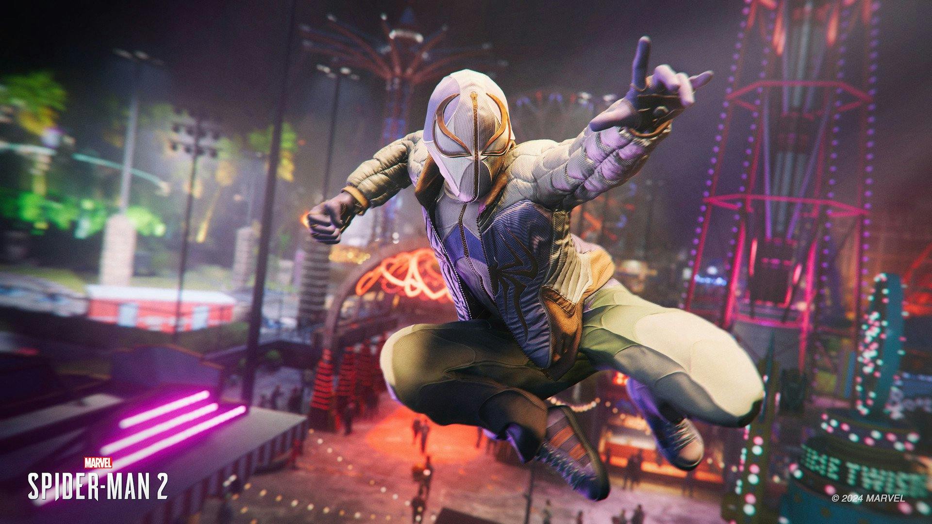 Marvel’s Spider-Man 2-update voegt dinsdag acht nieuwe outfits toe