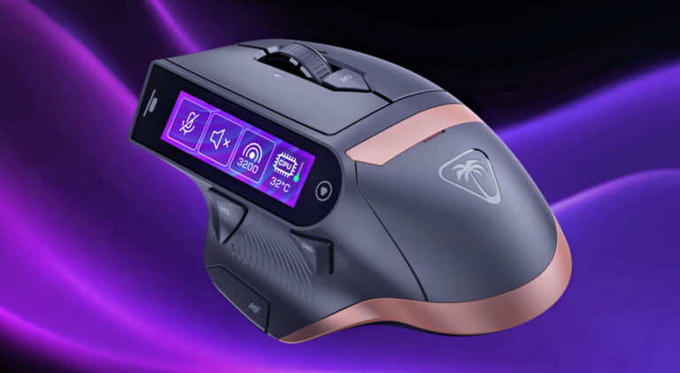 Touchscreen op je muis: Turtle Beach gooit het over een andere boeg