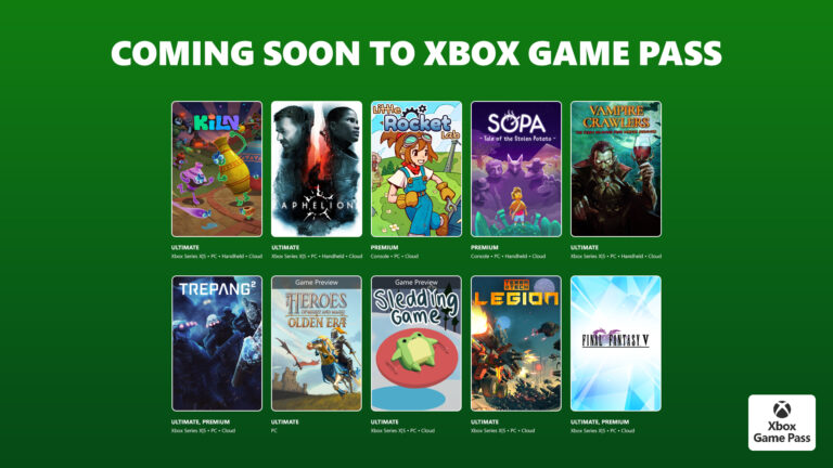 Game Pass april 2026: Aphelion, Final Fantasy V en meer nieuwe games aangekondigd