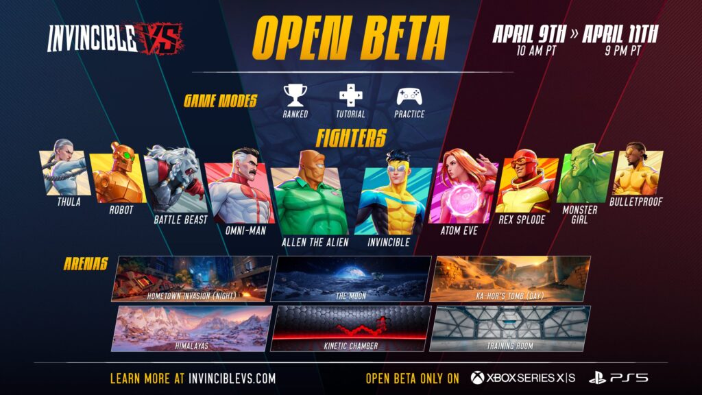 Invincible VS open beta
