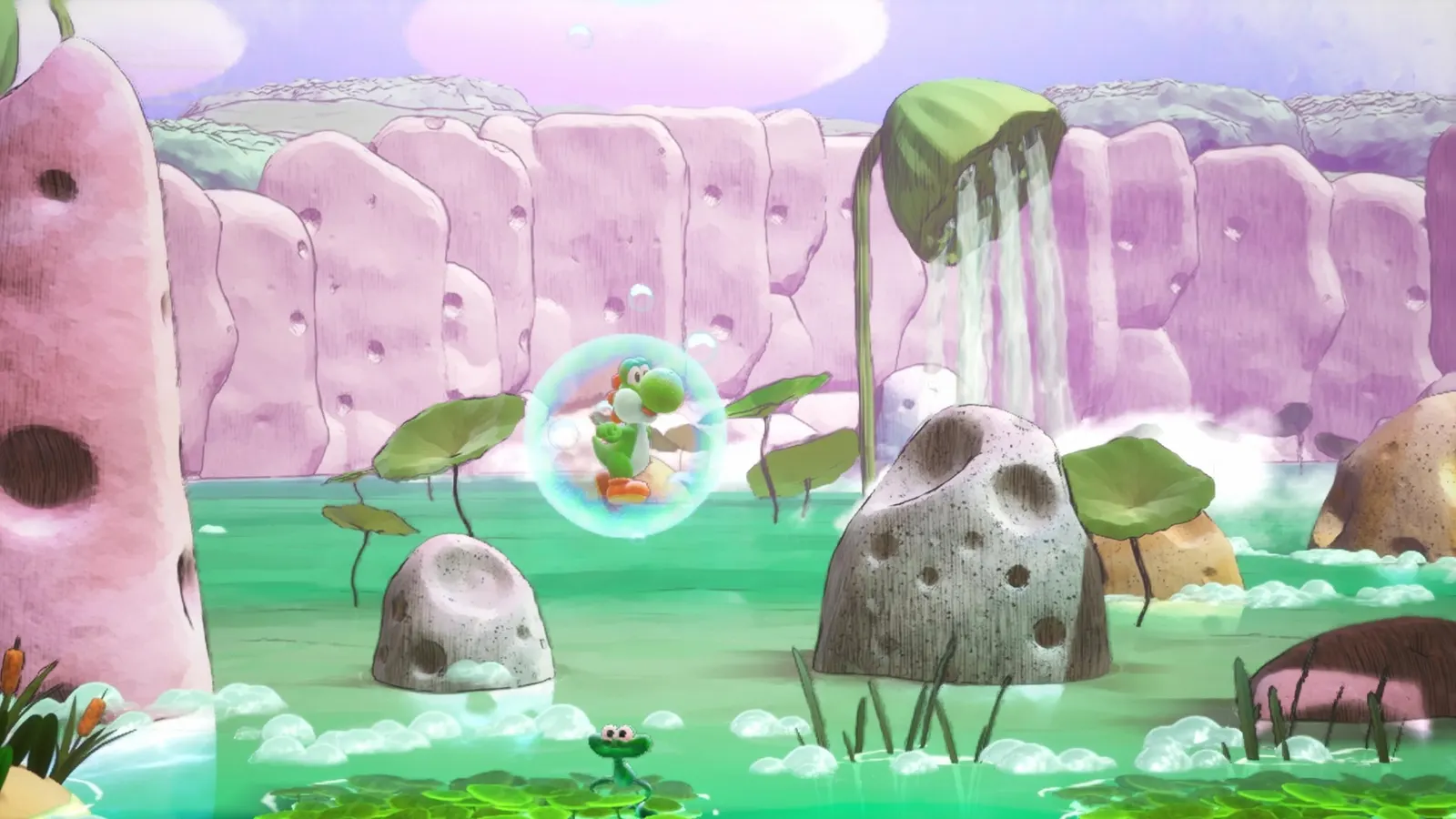 Yoshi and the Mysterious Book - bubbel