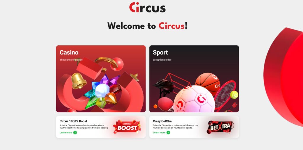Circus Casino gratis spins online casino homepage