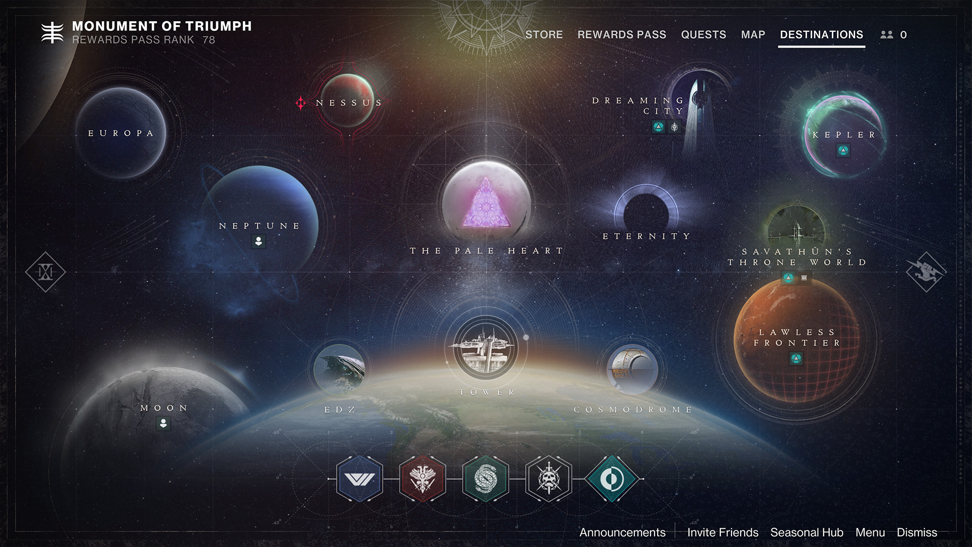 Destiny 2 Monument of Triump