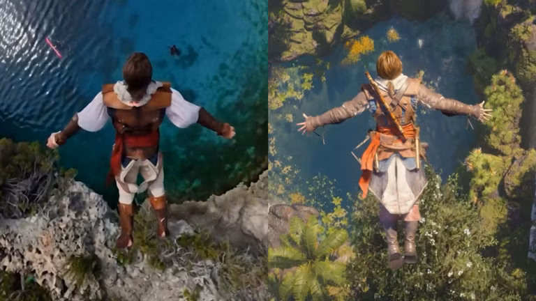 Red Bull en Assassin’s Creed proberen het wereldrecord hooiduiken te verbreken