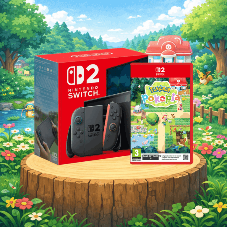 Pokémon Pokopia Switch 2-bundel duikt op voor Europese markt, release in juni