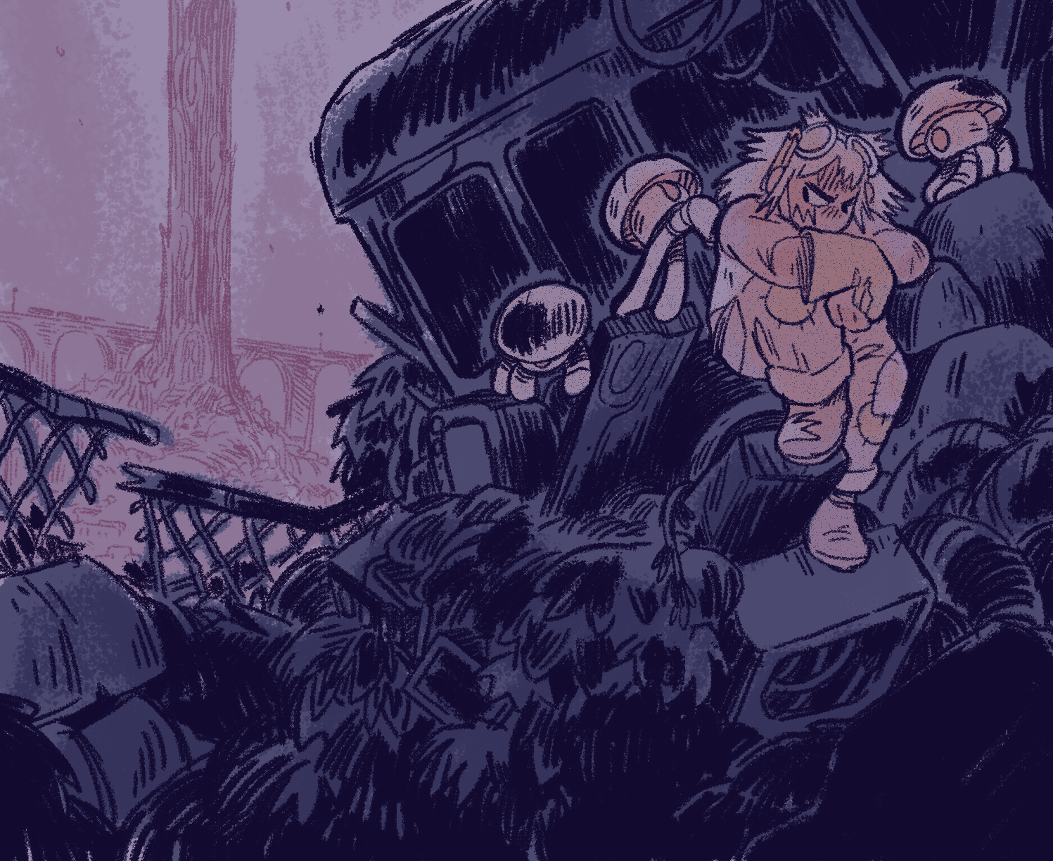 Celeste-maker kondigt City of None aan, een platformer met geesten, robots en treinen