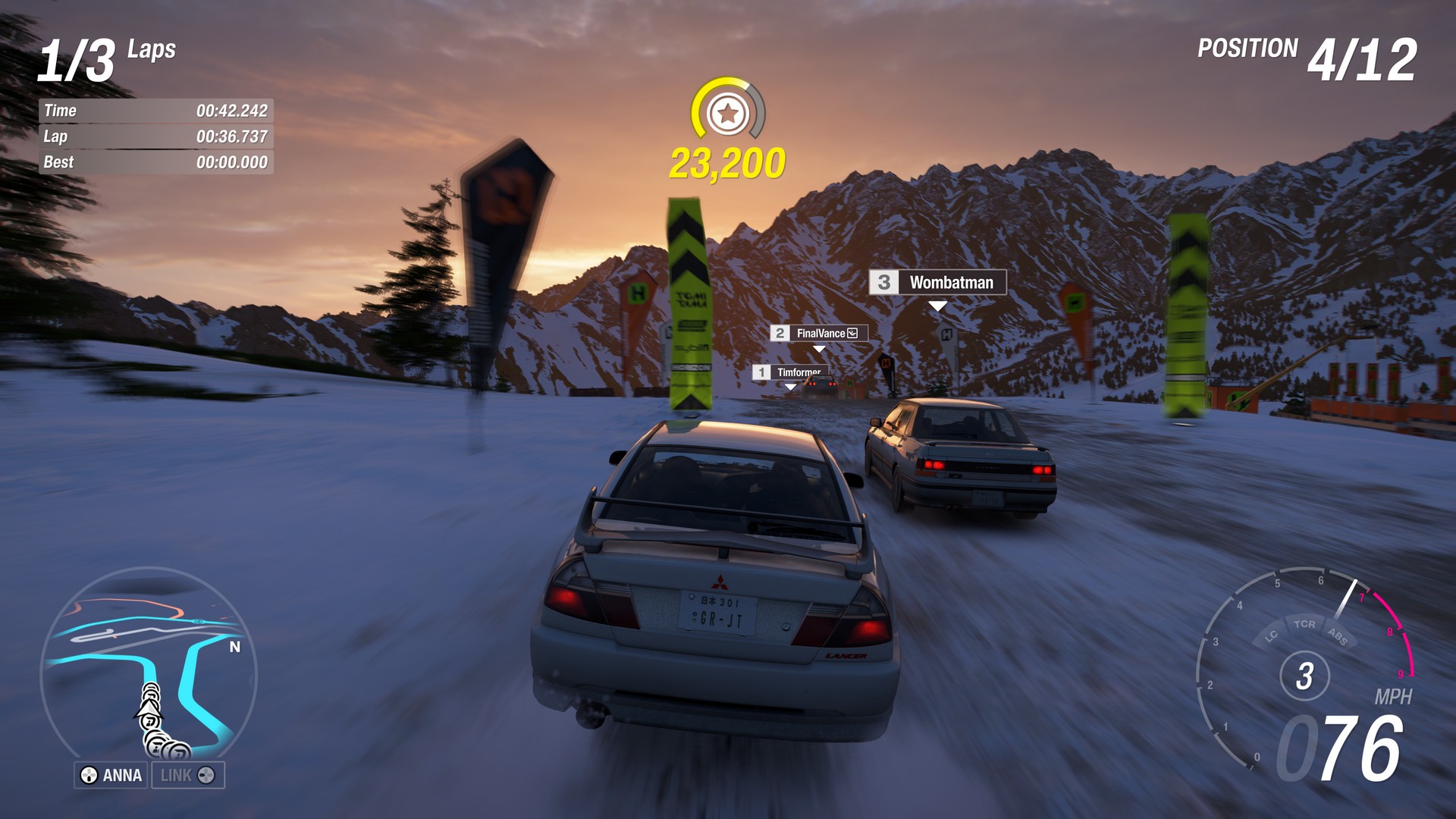 Forza Horizon 6 besneeuwde berg races