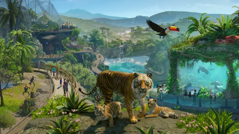 Planet Zoo 2 aangekondigd met trailer vol vliegende en zwemmende dieren, release in oktober