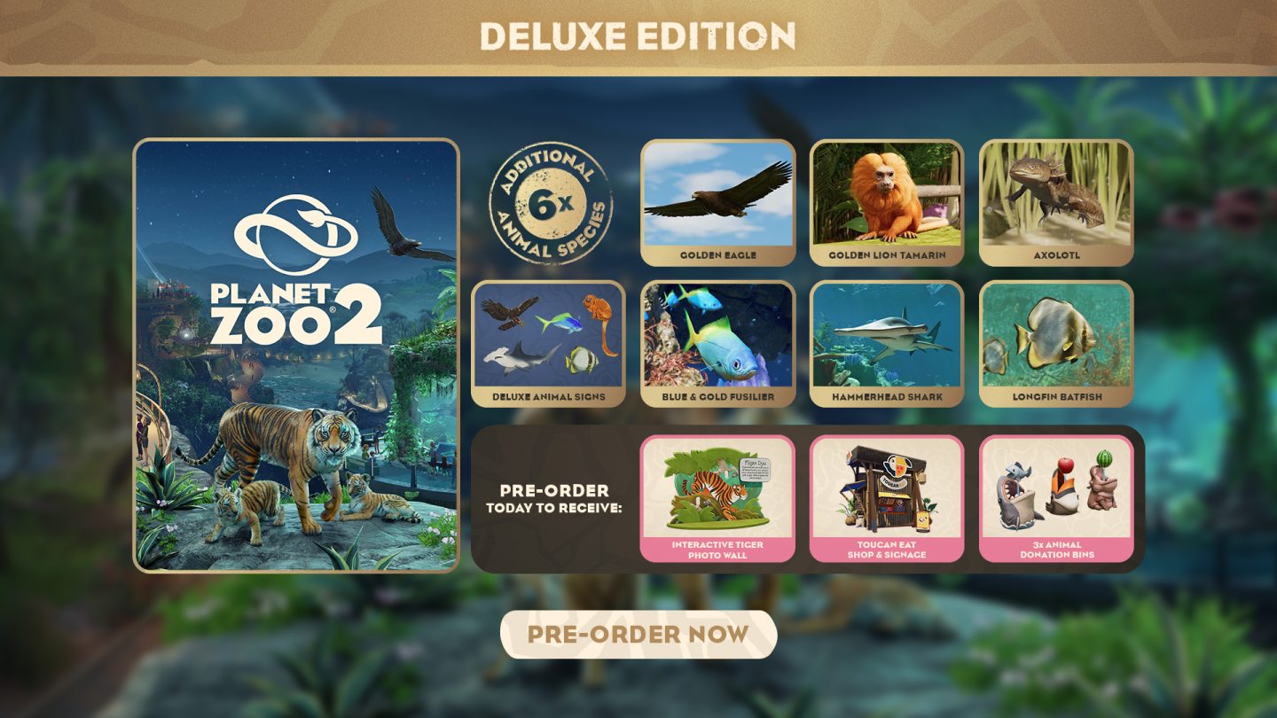 Planet Zoo 2 Deluxe Edition Pre-Order