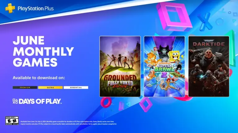 PlayStation Plus-games van juni: Grounded, Darktide en Nickelodeon