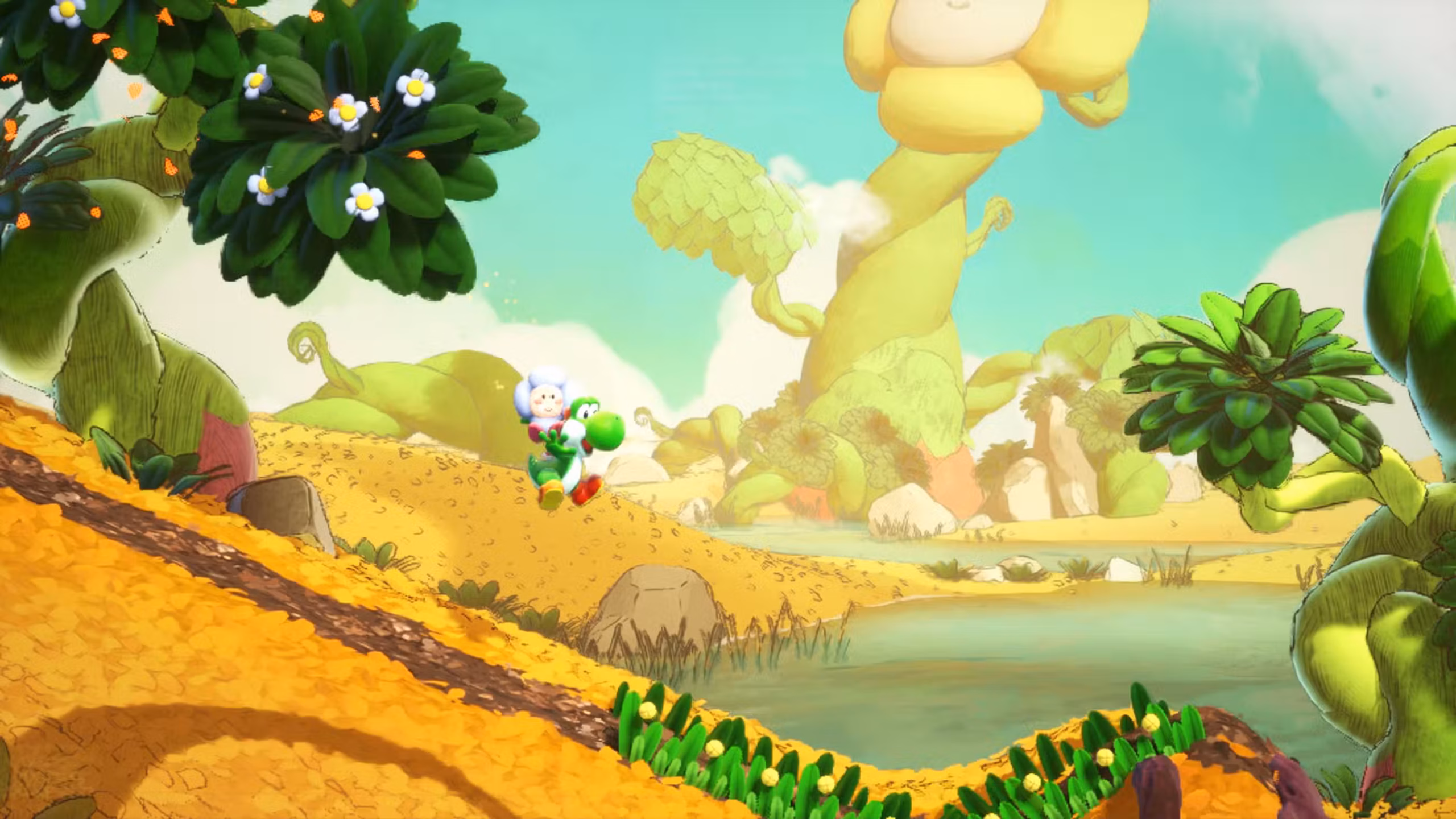 Yoshi and the Mysterious Book - verschillende levels