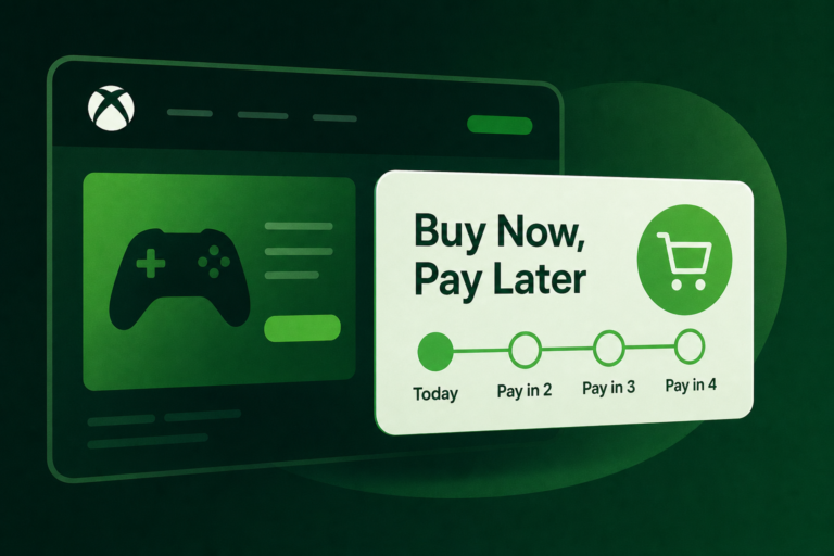Xbox lijkt gespreid betalen met PayPal en Klarna voor te bereiden