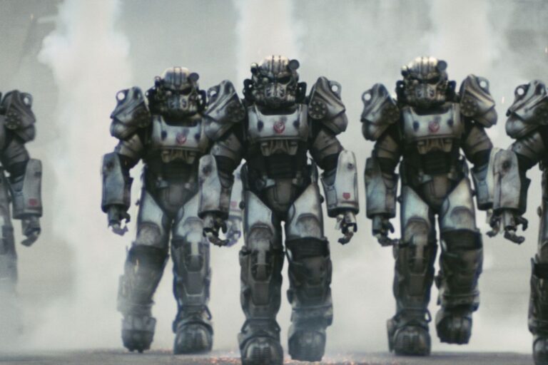 Fallout seizoen 3 cast Manny Jacinto, Emily Mortimer en Thomasin McKenzie